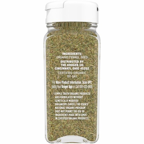 Simple Truth Organic™ Whole Fennel Seed Perspective: right