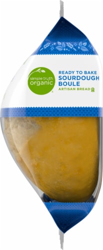 Simple Truth Organic® Ready to Bake Sourdough Boule Artisan Bread Perspective: right