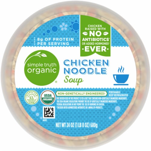 Simple Truth Organic® Chicken Noodle Soup Perspective: right