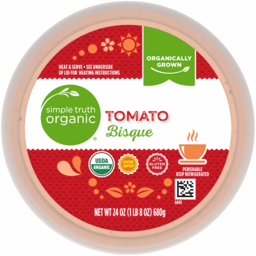 Simple Truth Organic® Gluten Free Tomato Bisque Soup Perspective: right