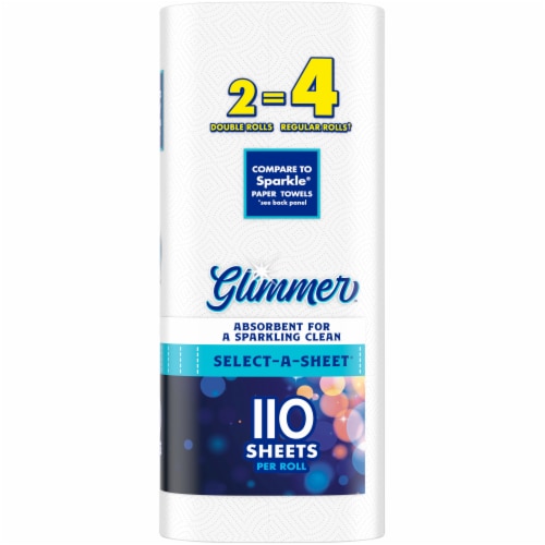 Kroger® Glimmer™ Select-A-Sheet Paper Towels Perspective: right