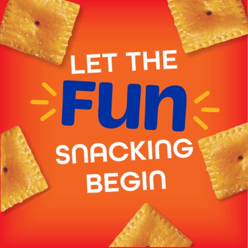 Kroger® Baked Cheesy Bitz Cheddar Cheese Crackers Perspective: right