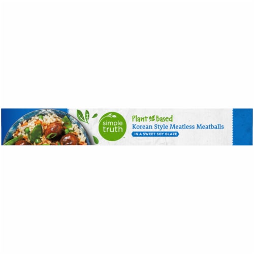 Simple Truth™ Plant Based Korean Style Meatless Meatballs Perspective: right