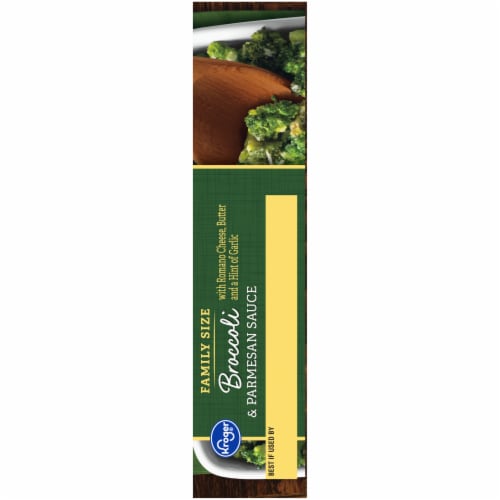 Kroger® Family Size Frozen Broccoli & Parmesan Perspective: right