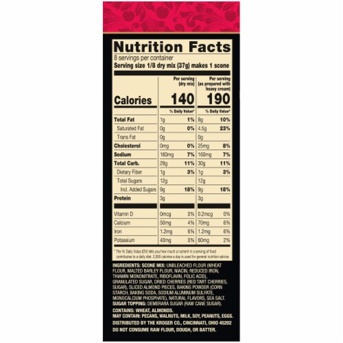 Private Selection™ Michigan Cherry & Almond Scone Mix Perspective: right