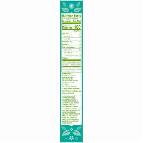 Simple Truth Organic™ Pad Thai Brown Rice Noodles Perspective: right