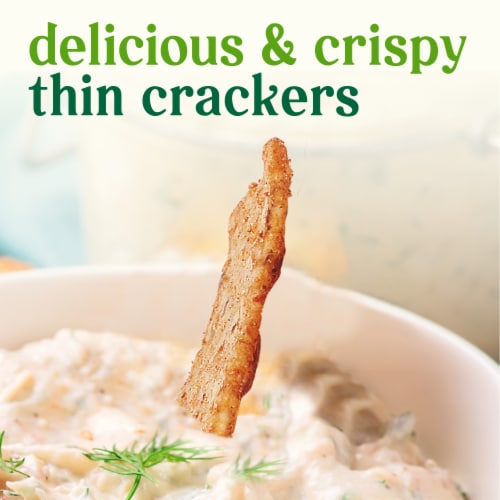 Simple Truth® Sundried Tomato Rice & Almond Crisps Crackers Perspective: right