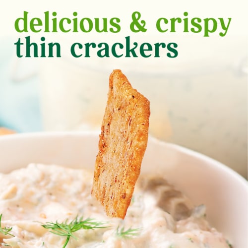 Simple Truth® Gluten Free Buffalo Ranch Rice & Almond Thin Crackers Perspective: right