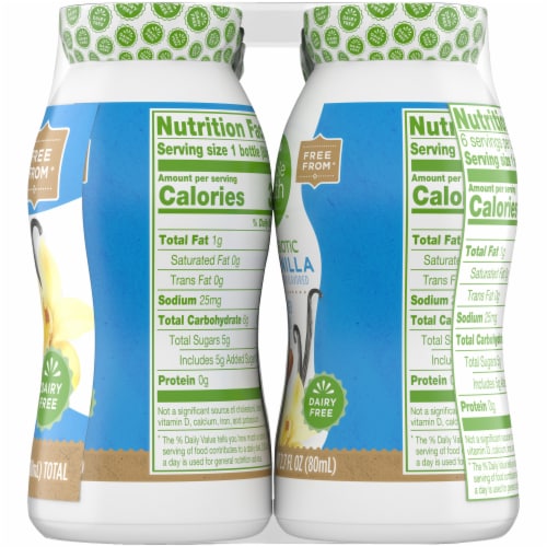 Simple Truth™ Vanilla Probiotic Almondmilk Yogurt Drinks Perspective: right