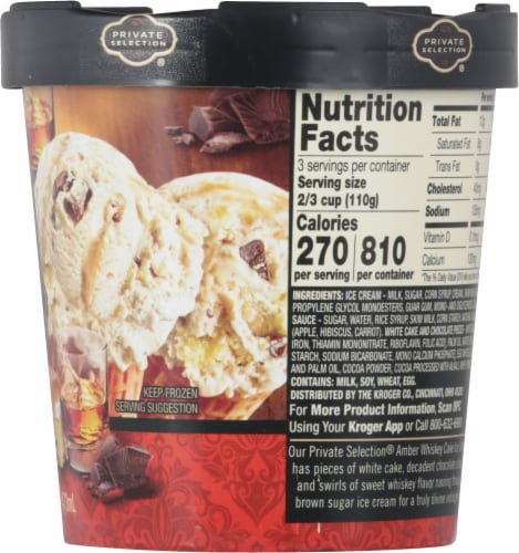 Private Selection® Amber Whiskey Cake Ice Cream Perspective: right