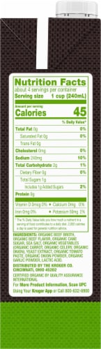 Simple Truth Organic® Beef Bone Broth Perspective: right
