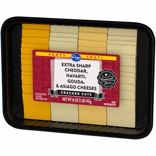 Kroger® Cracker Cuts Party Tray Cheese Perspective: right