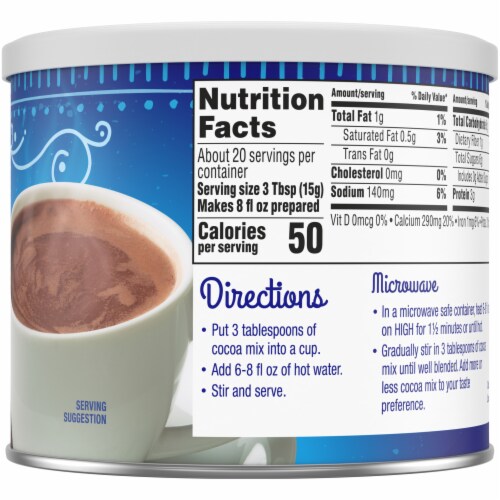 Kroger® No Sugar Added Milk Chocolate Dutch Hot Cocoa Mix, 10.6 oz - Kroger