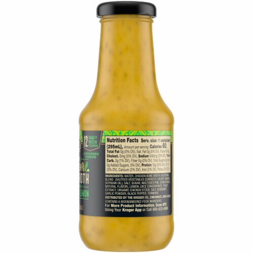 Private Selection™ Chicken Bone Broth With Tumeric Rosemary & Lemon Perspective: right