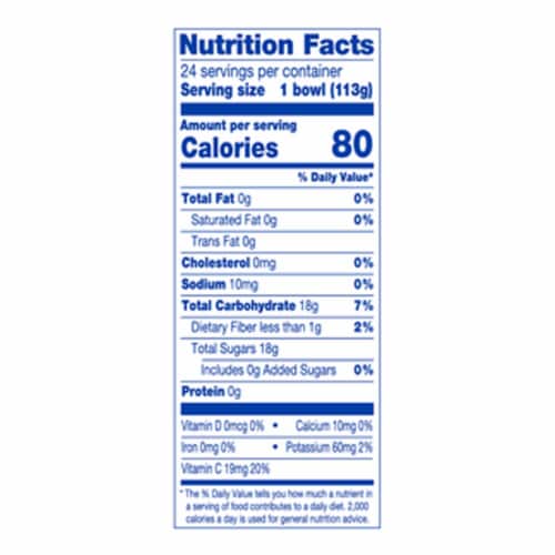 Kroger® Mandarin Fruit Cup BIG Deal! Perspective: right
