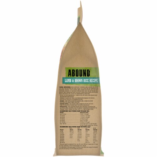 ABOUND® All Life Stages Dry Dog Food Lamb & Brown Rice Perspective: right