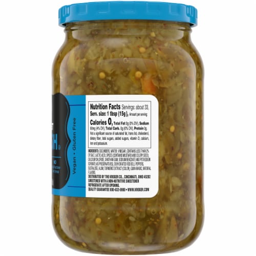 Kroger® Sugar Free Sweet Pickle Relish Perspective: right