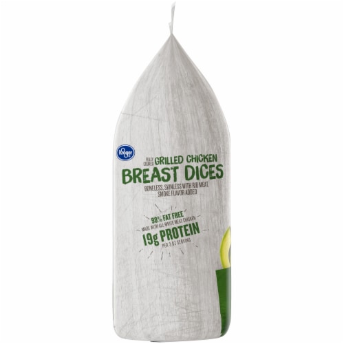 Kroger® Grilled Chicken Breast Dices Perspective: right