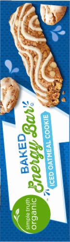 Simple Truth Organic™ Iced Oatmeal Cookie Baked Energy Bar Perspective: right