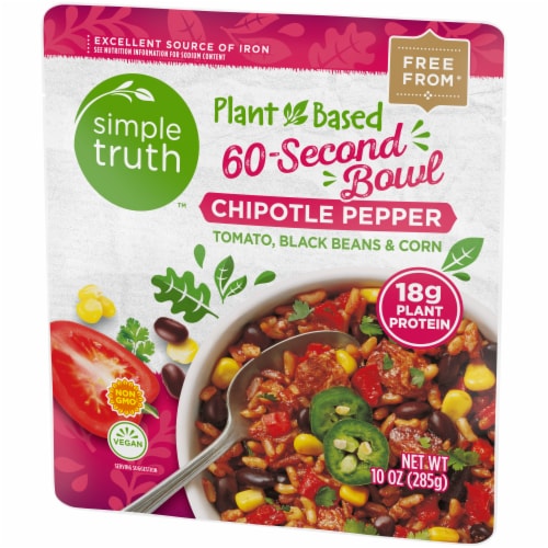 Simple Truth™ Plant Based Chipotle Pepper Bowl Perspective: right