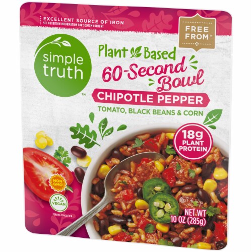 Simple Truth™ Plant Based Chipotle Pepper Bowl Perspective: right
