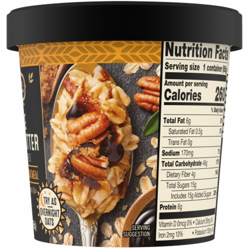 Private Selection™ Maple Brown Butter Oatmeal Cup Perspective: right