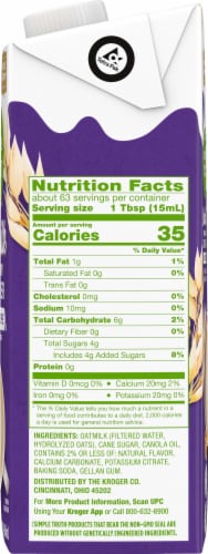 Simple Truth™ Non-Dairy Oatmilk Sweet Creme Creamer Perspective: right