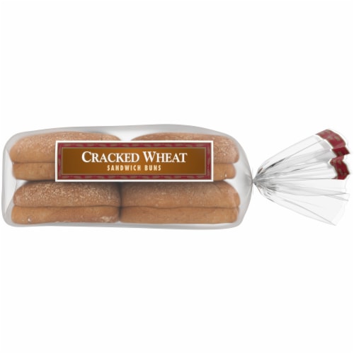 Western Hearth Extra Large Cracked Wheat Sandwich Buns Perspective: right