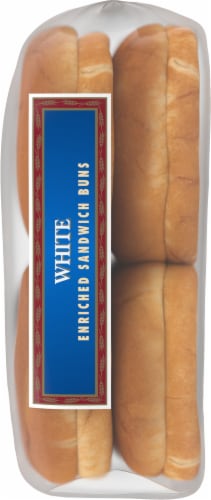 Western Hearth® White Extra Large Enriched Sandwich Buns Perspective: right
