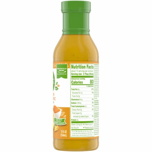 Simple Truth Organic® Lemon Turmeric Dressing Perspective: right