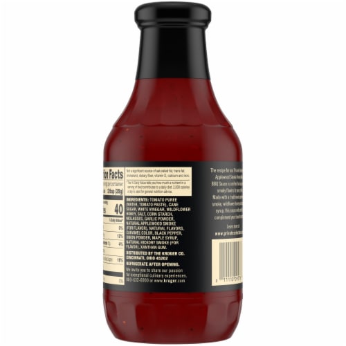 Private Selection® Applewood Smoke Honey Maple BBQ Sauce Perspective: right