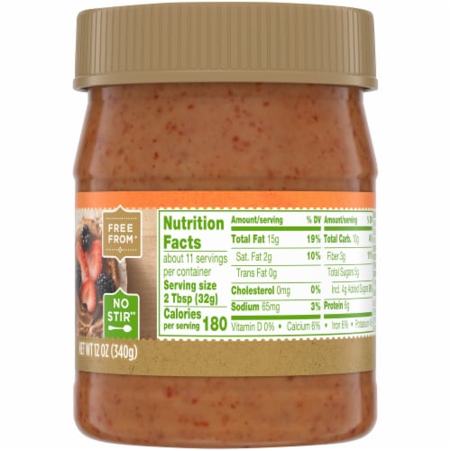 Simple Truth® No Stir Smooth Honey Almond Butter Perspective: right