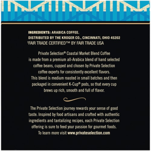 Private Selection® Coastal Market Blend Medium Roast K-Cup Coffee Pods Perspective: right