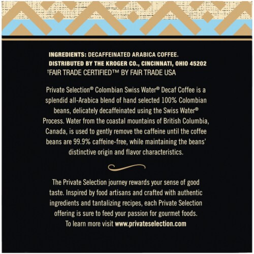 Private Selection® Decaf Colombian Swiss Water® Medium Roast K-Cup® Coffee Pods Perspective: right