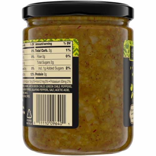 Private Selection® Roasted Green Tomato & Hatch Chili Salsa Perspective: right