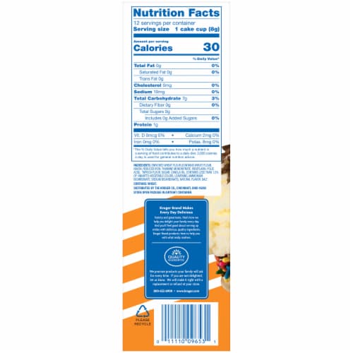 Kroger® Jumbo Ice Cream Cones Perspective: right