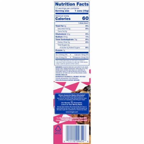 Kroger® Sugar Cones Perspective: right