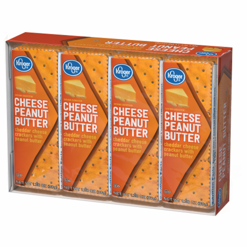 Kroger® Cheese Peanut Butter Sandwich Crackers Perspective: right