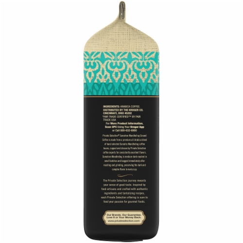 Private Selection® Fair Trade Sumatran Mandheling Medium-Dark Roast Ground Coffee Perspective: right