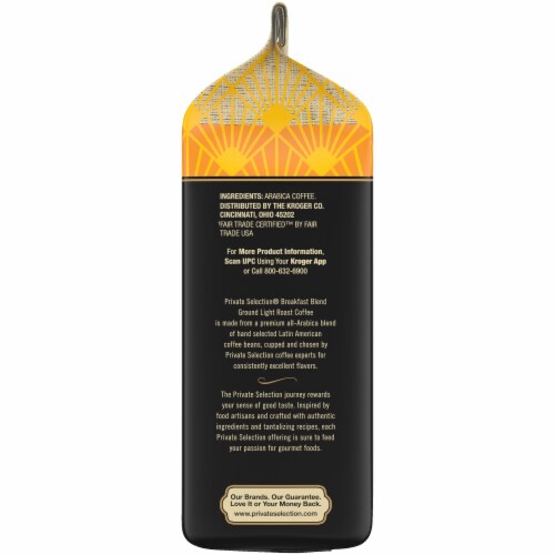 Private Selection® Breakfast Blend Light Roast Ground Coffee Perspective: right