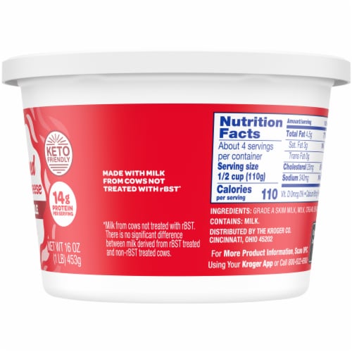 Kroger® 4% Whipped Cottage Cheese Perspective: right