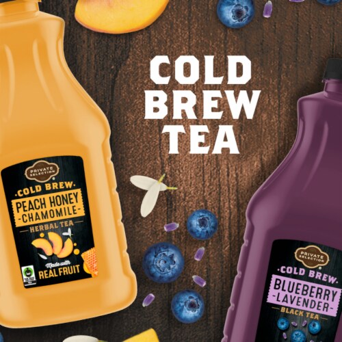 Private Selection® Cold Brew Peach Honey Chamomile Herbal Tea Perspective: right