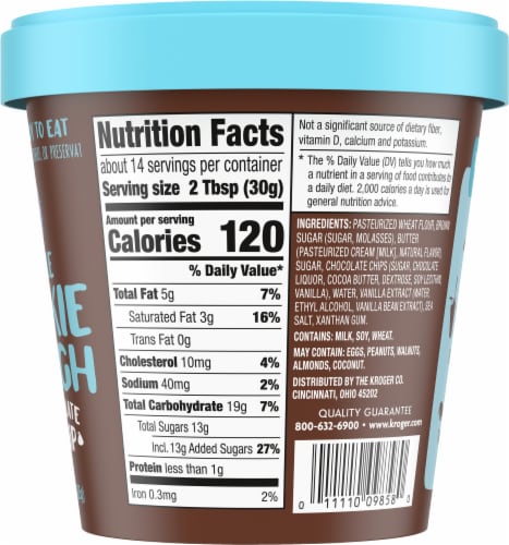Kroger® Chocolate Chip Edible Cookie Dough Perspective: right
