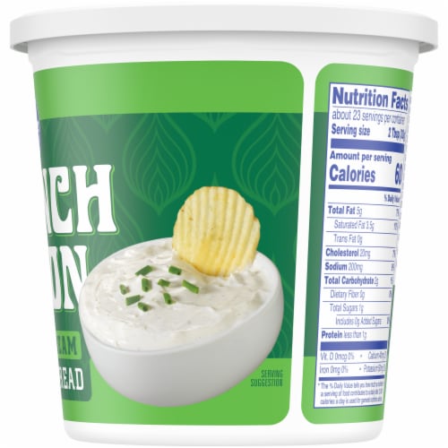 Kroger® French Onion Sour Cream Dip & Spread Perspective: right