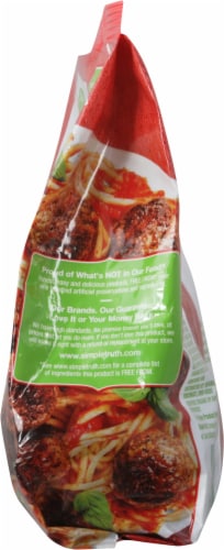 Simple Truth Organic™ Grass-Fed Beef Italian Style Frozen Meatballs Perspective: right