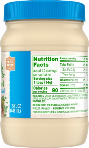 Simple Truth™ Plant Based Mayo Spread Perspective: right