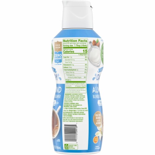 Simple Truth™ Lactose Free Dairy & Almond Vanilla Coffee Creamer Perspective: right