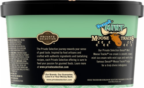 Private Selection® Denali® Mint Moose Tracks® Ice Cream Tub Perspective: right