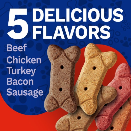 Pet Pride® Small Biscuits Dog Treats 5 Flavors Perspective: right