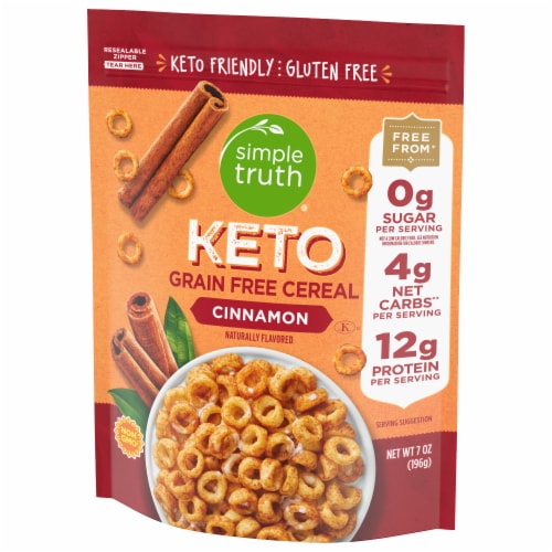 Simple Truth® Cinnamon Keto Cereal Perspective: right